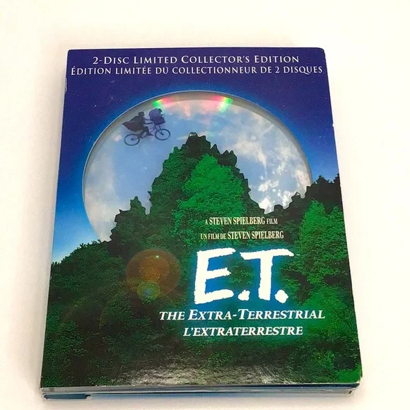 🍄 E.T. 2 Disc Limited Collectors Edition - Picture 4 of 13